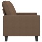 vidaXL 2-Sitzer-Sofa Braun 140 cm Stoff vidaXL 2-Sitzer-Sofa Braun 140 cm Stoff