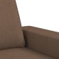 vidaXL 2-Sitzer-Sofa Braun 140 cm Stoff vidaXL 2-Sitzer-Sofa Braun 140 cm Stoff