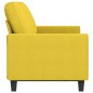 vidaXL 3-Sitzer-Sofa Hellgelb 180 cm Stoff vidaXL 3-Sitzer-Sofa Hellgelb 180 cm Stoff