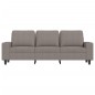 vidaXL 3-Sitzer-Sofa Taupe 180 cm Stoff vidaXL 3-Sitzer-Sofa Taupe 180 cm Stoff
