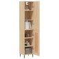 Highboard Sonoma-Eiche 34,5x34x180 cm Holzwerkstoff Highboard Sonoma-Eiche 34,5x34x180 cm Holzwerkstoff