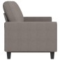vidaXL 3-Sitzer-Sofa Taupe 180 cm Stoff vidaXL 3-Sitzer-Sofa Taupe 180 cm Stoff