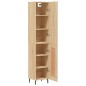 Highboard Sonoma-Eiche 34,5x34x180 cm Holzwerkstoff Highboard Sonoma-Eiche 34,5x34x180 cm Holzwerkstoff