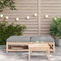 vidaXL Gartenhocker mit Kissen 2 Stk. Massivholz Kiefer vidaXL Gartenhocker mit Kissen 2 Stk. Massivholz Kiefer