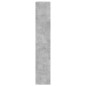 vidaXL Schuhschrank mit 4 Klappen Betongrau 60x34x187,5 cm vidaXL Schuhschrank mit 4 Klappen Betongrau 60x34x187,5 cm