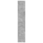 vidaXL Schuhschrank mit 4 Klappen Betongrau 80x34x187,5 cm vidaXL Schuhschrank mit 4 Klappen Betongrau 80x34x187,5 cm