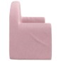 vidaXL Kindersofa 2-Sitzer Rosa Weich Plüsch vidaXL Kindersofa 2-Sitzer Rosa Weich Plüsch