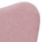 vidaXL Schlafsofa für Kinder Rosa Weich Plüsch vidaXL Schlafsofa für Kinder Rosa Weich Plüsch
