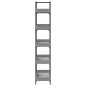 vidaXL Bücherregal 5 Böden Grau Sonoma 100x33x180,5 cm Holzwerkstoff vidaXL Bücherregal 5 Böden Grau Sonoma 100x33x180,5 cm Holzwerkstoff