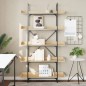 vidaXL Bücherregal 5 Böden Sonoma-Eiche 100x33x180,5 cm Holzwerkstoff vidaXL Bücherregal 5 Böden Sonoma-Eiche 100x33x180,5 cm Holzwerkstoff