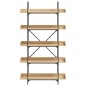 vidaXL Bücherregal 5 Böden Sonoma-Eiche 100x33x180,5 cm Holzwerkstoff vidaXL Bücherregal 5 Böden Sonoma-Eiche 100x33x180,5 cm Holzwerkstoff