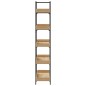 vidaXL Bücherregal 5 Böden Sonoma-Eiche 100x33x180,5 cm Holzwerkstoff vidaXL Bücherregal 5 Böden Sonoma-Eiche 100x33x180,5 cm Holzwerkstoff