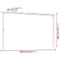 vidaXL Gartenpergola Imprägniertes Kiefernholz 360×200×60 cm vidaXL Gartenpergola Imprägniertes Kiefernholz 360×200×60 cm