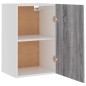vidaXL Hängeschrank Grau Sonoma 39,5x31x60 cm Holzwerkstoff vidaXL Hängeschrank Grau Sonoma 39,5x31x60 cm Holzwerkstoff