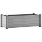 vidaXL Garten-Hochbeet PP Steingrau 100x43x35 cm vidaXL Garten-Hochbeet PP Steingrau 100x43x35 cm