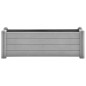 vidaXL Garten-Hochbeet PP Steingrau 100x43x35 cm vidaXL Garten-Hochbeet PP Steingrau 100x43x35 cm