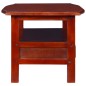 vidaXL Couchtisch Klassisch Braun 90x50x40 cm Massivholz Mahagoni vidaXL Couchtisch Klassisch Braun 90x50x40 cm Massivholz Mahagoni