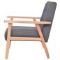 vidaXL Sessel Dunkelgrau Stoff vidaXL Sessel Dunkelgrau Stoff