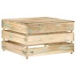 vidaXL 10-tlg. Garten-Lounge-Set mit Kissen Grün Imprägniertes Holz vidaXL 10-tlg. Garten-Lounge-Set mit Kissen Grün Imprägniertes Holz