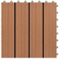 WPC Fliese Barfussdiele Terrassenfliese Bodenfliese WPC Fliese Barfussdiele Terrassenfliese Bodenfliese