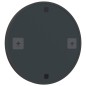 vidaXL Wandspiegel Schwarz 50 cm vidaXL Wandspiegel Schwarz 50 cm