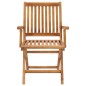Gartenstühle 2 Stk. mit Grauen Kissen Teak Massivholz Gartenstühle 2 Stk. mit Grauen Kissen Teak Massivholz