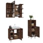 vidaXL 3-tlg. Badmöbel-Set Räuchereiche Holzwerkstoff vidaXL 3-tlg. Badmöbel-Set Räuchereiche Holzwerkstoff