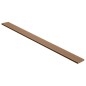 vidaXL WPC Massive Terrassendielen mit Zubehör 26 m² 2,2 m Teak vidaXL WPC Massive Terrassendielen mit Zubehör 26 m² 2,2 m Teak