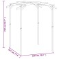 vidaXL Gartenpergola Imprägniertes Kiefernholz 180×197×210 cm vidaXL Gartenpergola Imprägniertes Kiefernholz 180×197×210 cm
