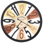 vidaXL Wanduhr Metall 60 cm Mehrfarbig vidaXL Wanduhr Metall 60 cm Mehrfarbig