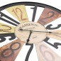 vidaXL Wanduhr Metall 60 cm Mehrfarbig vidaXL Wanduhr Metall 60 cm Mehrfarbig