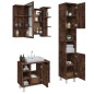 vidaXL 3-tlg. Badmöbel-Set Räuchereiche Holzwerkstoff vidaXL 3-tlg. Badmöbel-Set Räuchereiche Holzwerkstoff