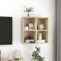 vidaXL Wandschränke 4 Stk. Sonoma-Eiche 37x37x37 cm Holzwerkstoff vidaXL Wandschränke 4 Stk. Sonoma-Eiche 37x37x37 cm Holzwerkstoff