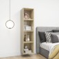vidaXL Wandschränke 4 Stk. Sonoma-Eiche 37x37x37 cm Holzwerkstoff vidaXL Wandschränke 4 Stk. Sonoma-Eiche 37x37x37 cm Holzwerkstoff