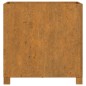 vidaXL Pflanzkübel mit Beinen Rostig 49x47x50 cm Cortenstahl vidaXL Pflanzkübel mit Beinen Rostig 49x47x50 cm Cortenstahl