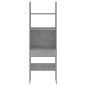 vidaXL Bücherregal Betongrau 60x35x180 cm Holzwerkstoff vidaXL Bücherregal Betongrau 60x35x180 cm Holzwerkstoff
