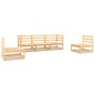 vidaXL 5-tlg. Garten-Lounge-Set Massivholz Kiefer vidaXL 5-tlg. Garten-Lounge-Set Massivholz Kiefer
