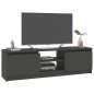 vidaXL TV-Schrank Grau 120×30×35,5 cm Holzwerkstoff vidaXL TV-Schrank Grau 120×30×35,5 cm Holzwerkstoff