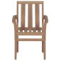 vidaXL Gartenstühle 2 Stk. mit Grünen Kissen Massivholz Teak vidaXL Gartenstühle 2 Stk. mit Grünen Kissen Massivholz Teak