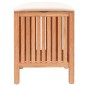 vidaXL Badhocker 40,5x40x52 cm Massivholz Nussbaum vidaXL Badhocker 40,5x40x52 cm Massivholz Nussbaum