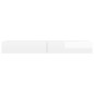 vidaXL TV-Schrank mit LED-Leuchten Hochglanz-Weiß 120x35x15,5 cm vidaXL TV-Schrank mit LED-Leuchten Hochglanz-Weiß 120x35x15,5 cm