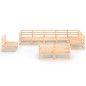 vidaXL 9-tlg. Garten-Lounge-Set Massivholz Kiefer vidaXL 9-tlg. Garten-Lounge-Set Massivholz Kiefer