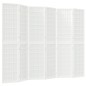 vidaXL 6-tlg. Paravent Japanischer Stil Faltbar 240x170 cm Weiß vidaXL 6-tlg. Paravent Japanischer Stil Faltbar 240x170 cm Weiß