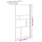 vidaXL Duschwand für Walk-In Dusche 100x195 cm ESG-Glas Weiß vidaXL Duschwand für Walk-In Dusche 100x195 cm ESG-Glas Weiß