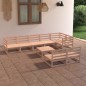 vidaXL 9-tlg. Garten-Lounge-Set Massivholz Kiefer vidaXL 9-tlg. Garten-Lounge-Set Massivholz Kiefer