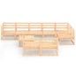 vidaXL 9-tlg. Garten-Lounge-Set Massivholz Kiefer vidaXL 9-tlg. Garten-Lounge-Set Massivholz Kiefer