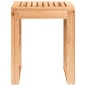 vidaXL Badhocker 40x30x46 cm Massivholz Nussbaum vidaXL Badhocker 40x30x46 cm Massivholz Nussbaum