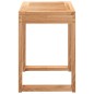vidaXL Badhocker 40x30x46 cm Massivholz Nussbaum vidaXL Badhocker 40x30x46 cm Massivholz Nussbaum