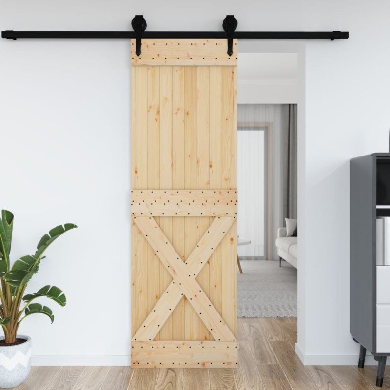 vidaXL Tür NARVIK 70x210 cm Massivholz Kiefer vidaXL Tür NARVIK 70x210 cm Massivholz Kiefer