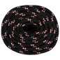vidaXL Bootsseil Schwarz 20 mm 100 m Polypropylen vidaXL Bootsseil Schwarz 20 mm 100 m Polypropylen